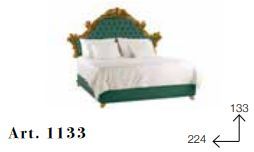 Элегантная кровать Chelini Fhib, Fhgo 1133