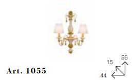 Настенный светильник Chelini Feao 1055