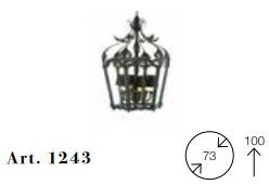 Дизайнерский светильник Chelini Felp 1243