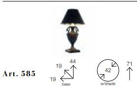 Модная лампа Chelini Febp 585