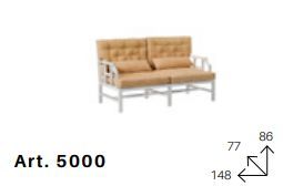 Двухместный диван Chelini 5000