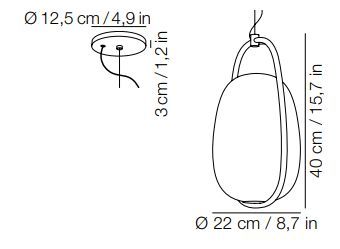 Подвесной светильник Kundalini Lanna Suspension