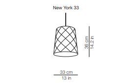 Элегантная лампа Kundalini New York
