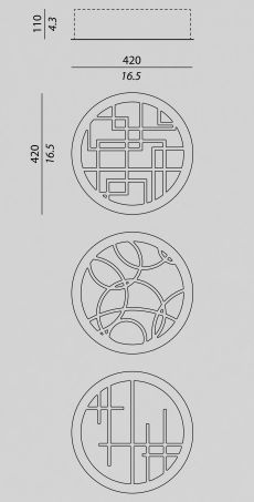 Круглый светильник Contardi Recessed Round