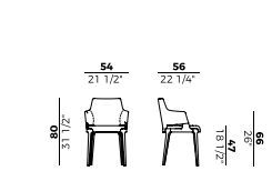 Дизайнерский стул Potocco Velis 942/PB