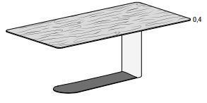 Обеденный стол Lago Bold Table