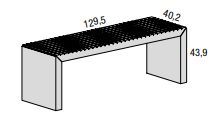 Удобная скамья Lago Softbench