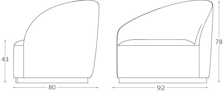 Дизайнерское кресло Montbel Euforia System 00163DX