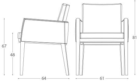 Легкое кресло Montbel Newport 01831