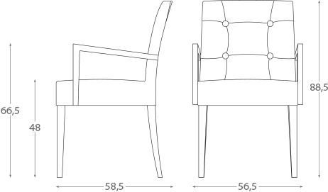 Дизайнерский стул Montbel Zenith 01629