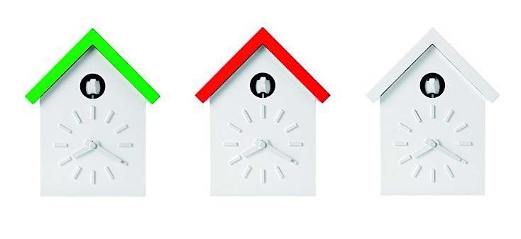 Дизайнерские часы с кукушкой Magis Cu-Clock