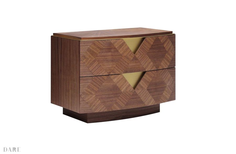 Прикроватная тумбочка AmClassic Avalon Bedside Table REF. P16021N.LED