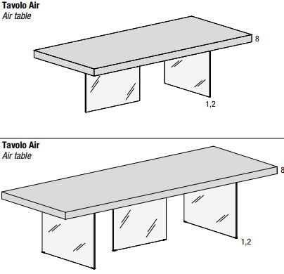 Стильный стол Lago Air Table