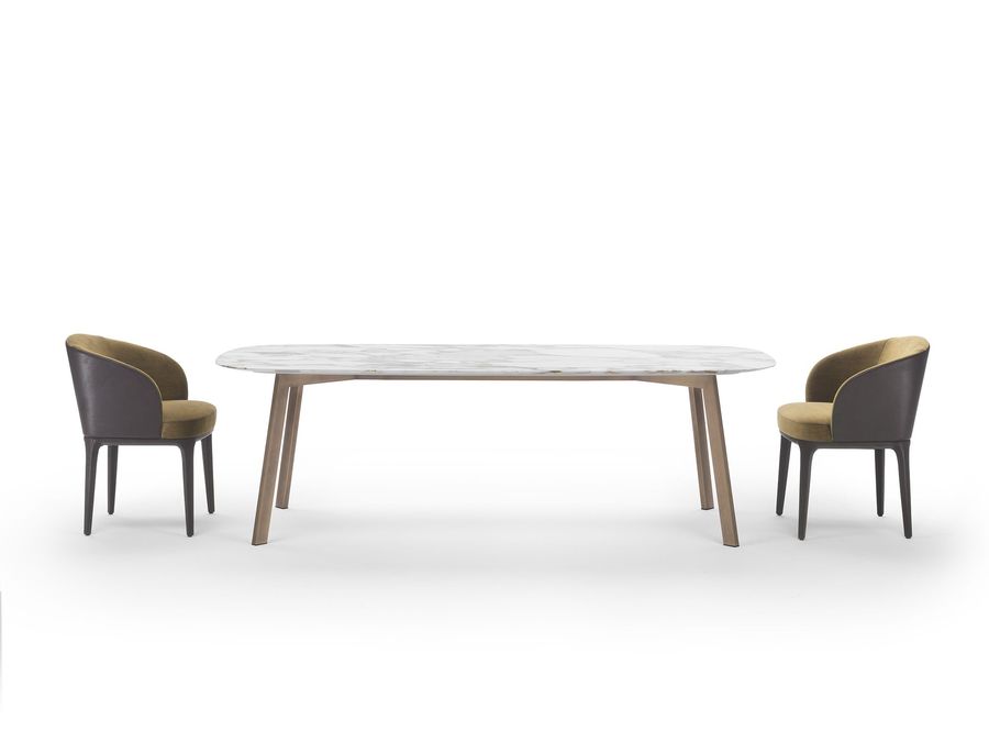 Мраморный стол Giulio Marelli Self Dining Table