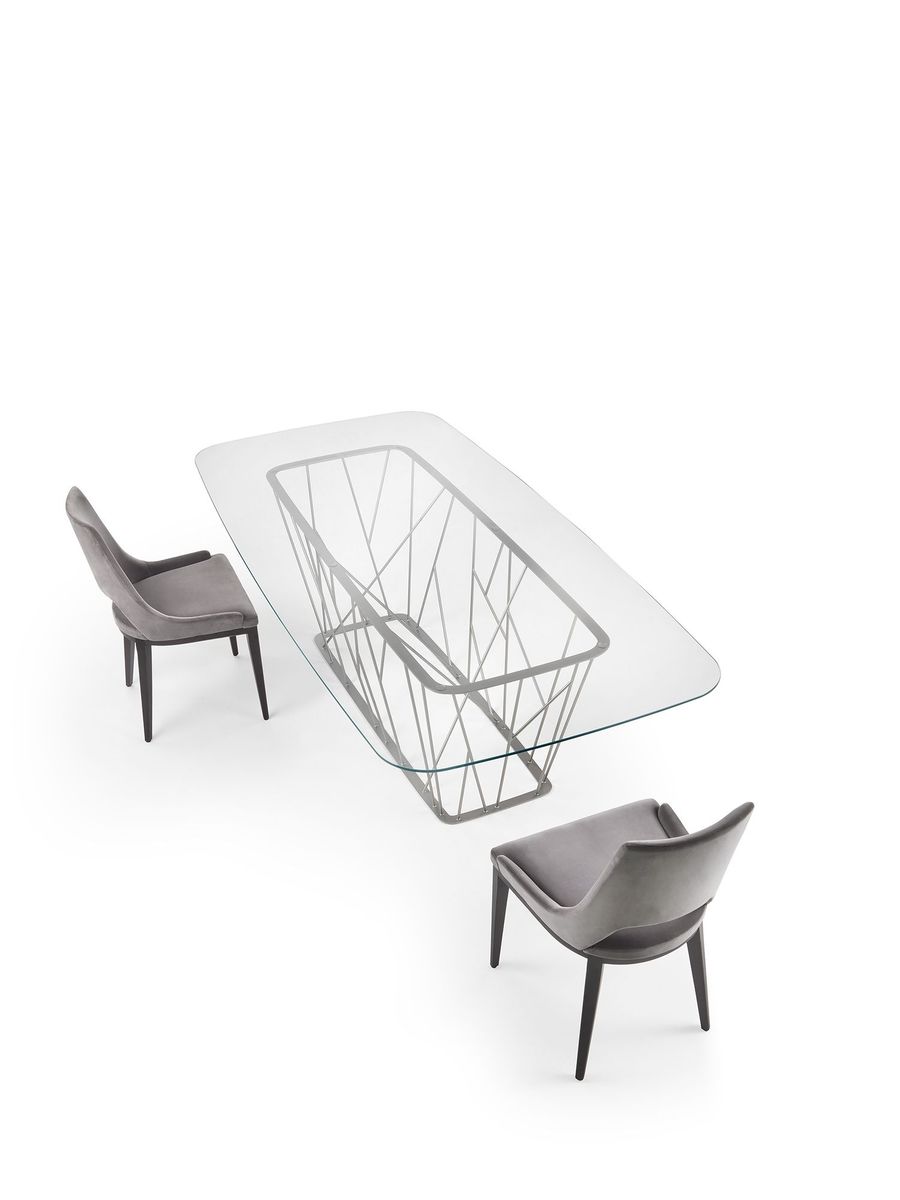 Стеклянный стол Giulio Marelli Twig Dining tables