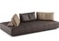 Кожаный диван-канапе Roche Bobois Escapade Cuir