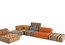 Уютный низкий модульный диван Roche Bobois Voyage Immobile