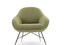 Минималистичное кресло на высоких ножках Roche Bobois Spoutnik