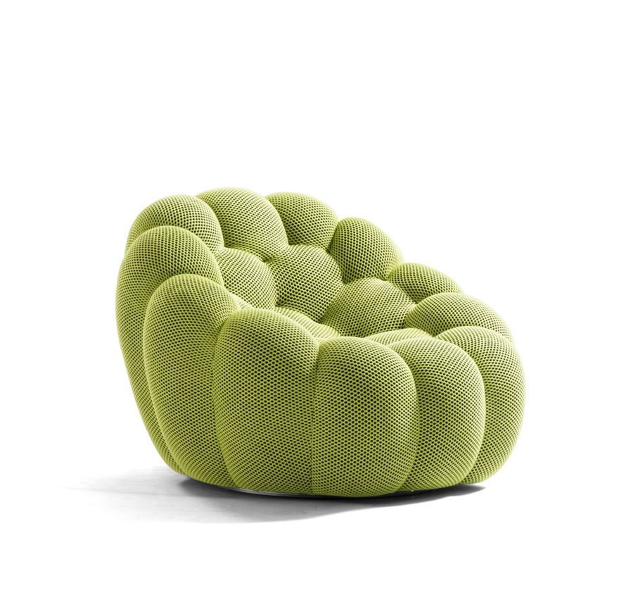 Мягкое как облако поворотное кресло Roche Bobois BUBBLE из Италии цена ...
