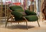 Кресло на кожаных ремнях Roche Bobois Traveler Americain