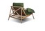 Кресло на кожаных ремнях Roche Bobois Traveler Americain