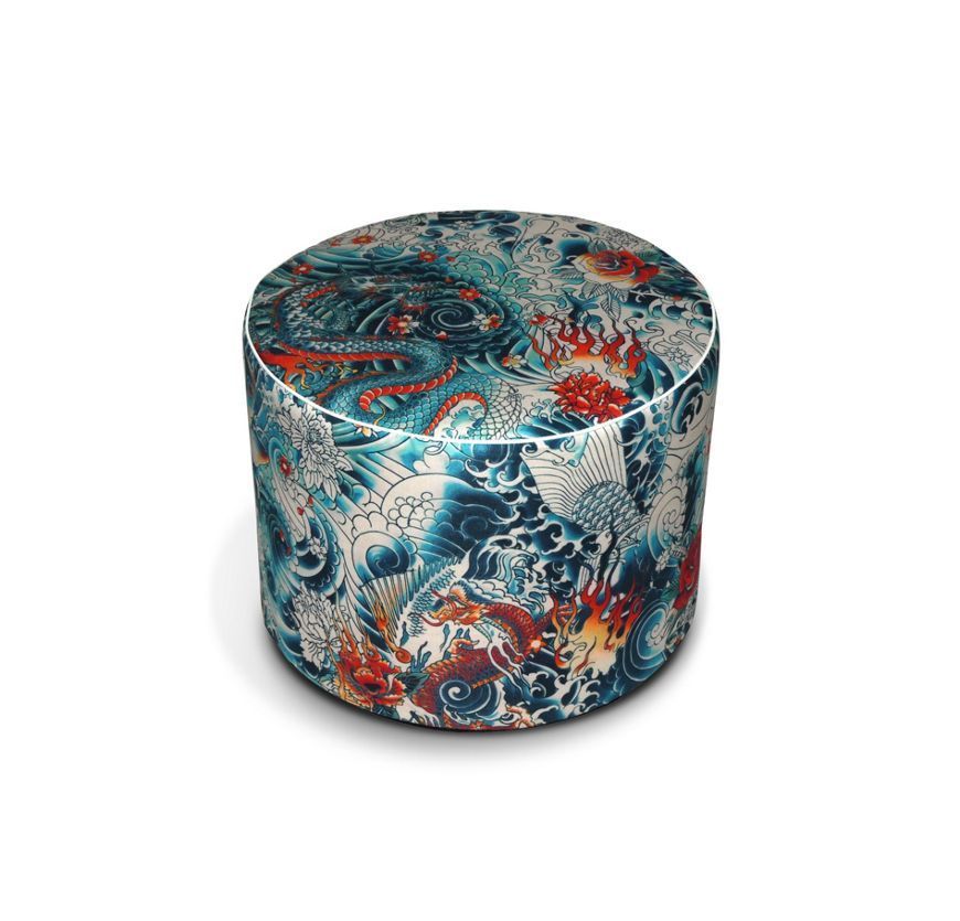 Дизайнерский пуф Roche Bobois Illumination Jean Paul Gaultier
