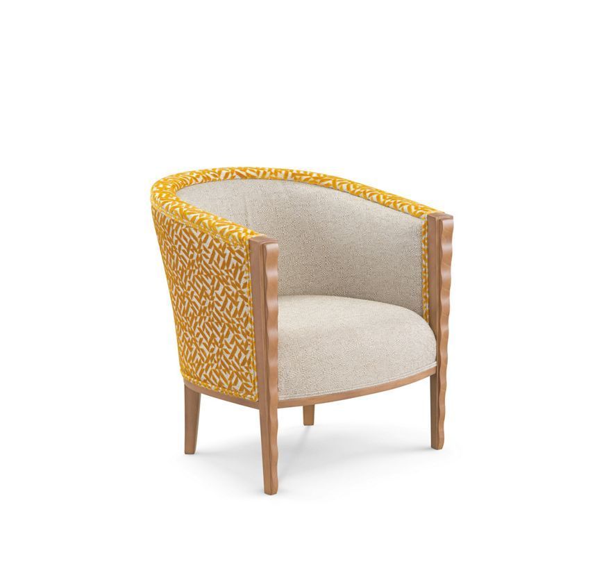 Кресло с облегающей спинкой Roche Bobois Ondine