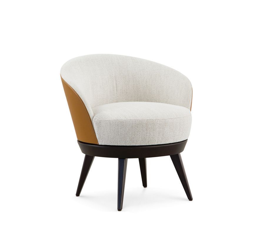 Круглое вращающееся кресло Roche Bobois Periple