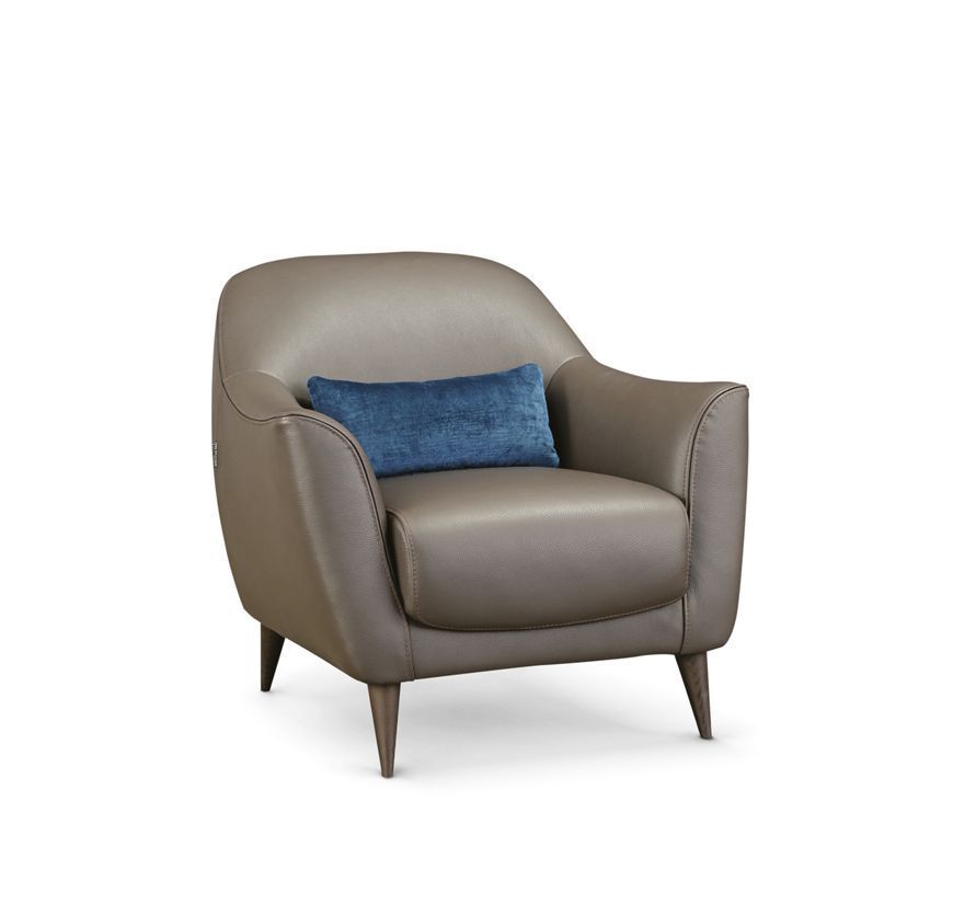 Изящное кожаное кресло Roche Bobois Rondo