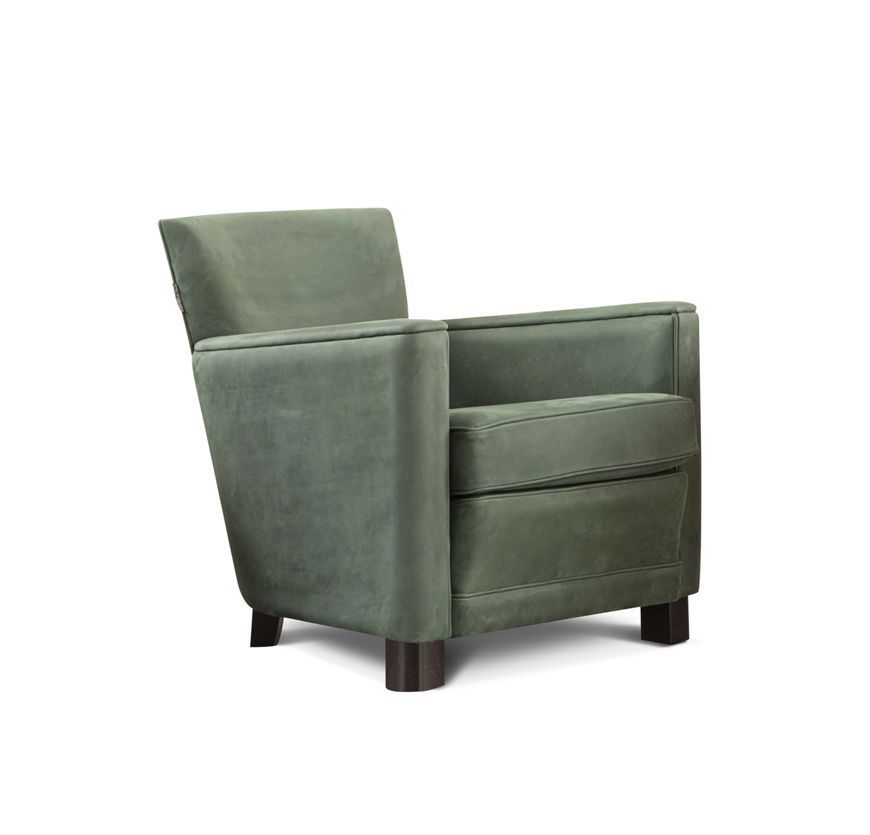 Кожаное брутальное кресло Roche Bobois Zeste