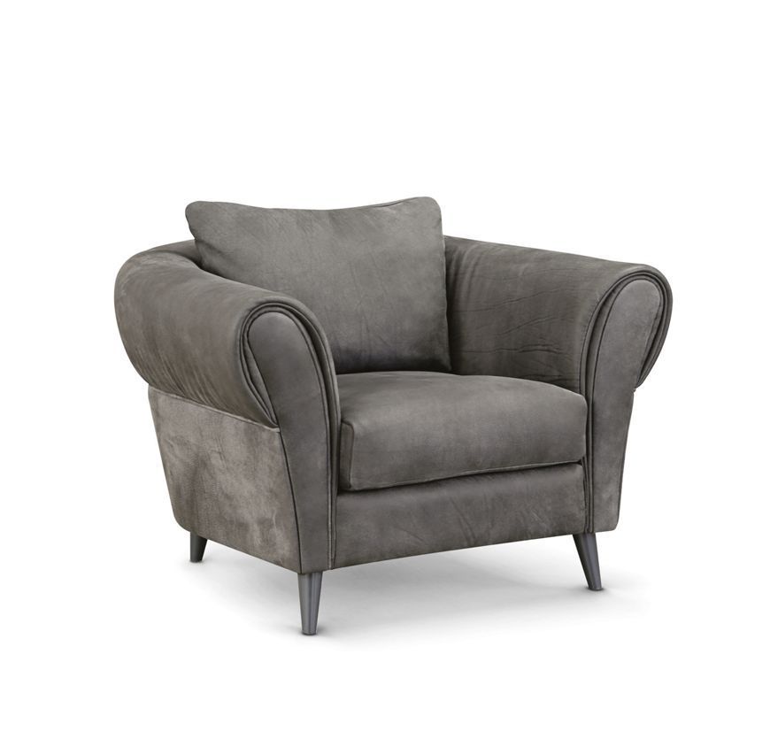 Изящное кожаное кресло Roche Bobois Rotonde