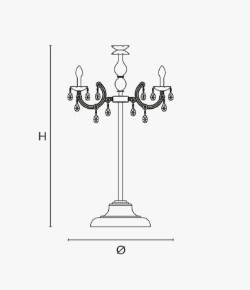 Напольный светильник Masiero Drylight TL6