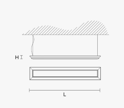 Классический светильник Masiero Arte Led Linear S1