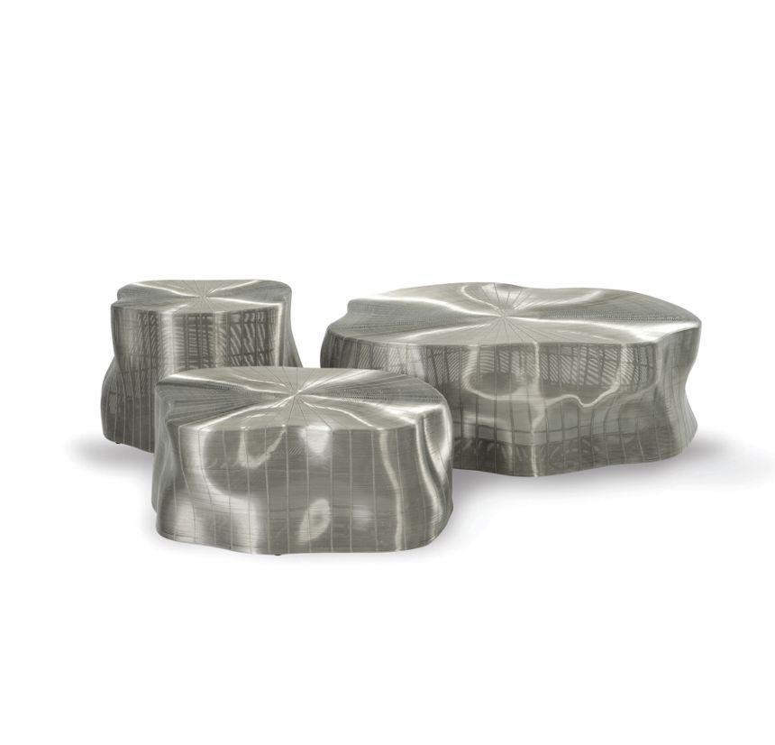 Журнальный сетчатый стол Roche Bobois Iron Tree