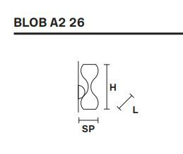 Светильник Masiero BLOB A2 26