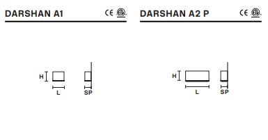 Настенный светильник Masiero Darshan A1, A2