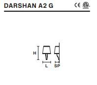 Стильный светильник Masiero Darshan A2 G