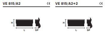 Настенный светильник Masiero Impero & Deco VE 815/A2