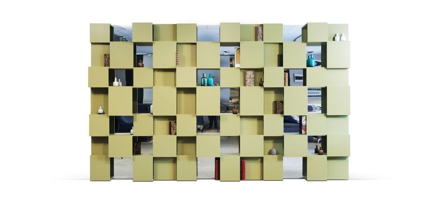 Стеллаж с полками различной глубины Roche Bobois Pixl Bookcase