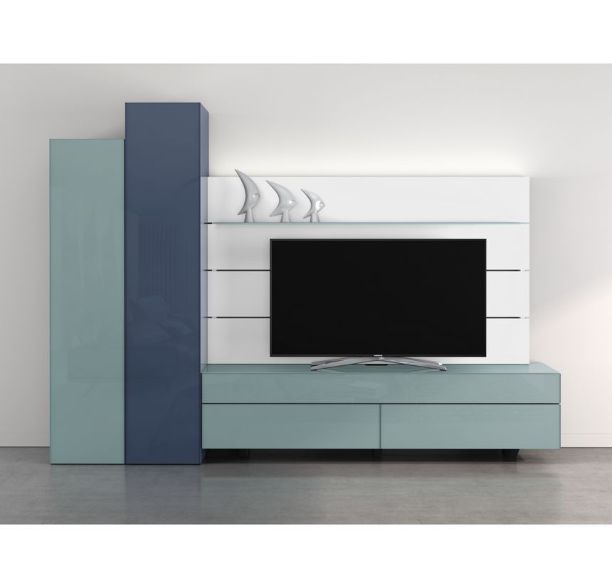 Композиция модулей с ТВ-тумбой Roche Bobois Globo 2014-10A