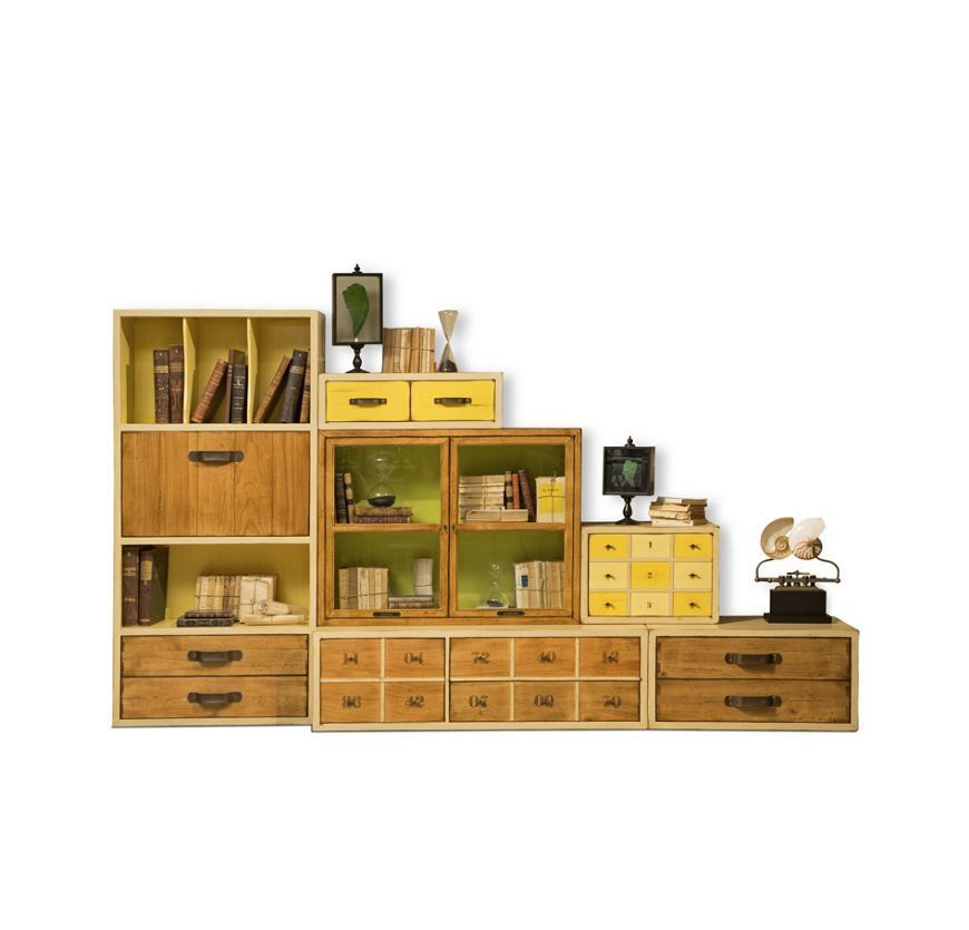 Модульная композиция в морском стиле Roche Bobois Correspondances Modular Staircase Wall Unit