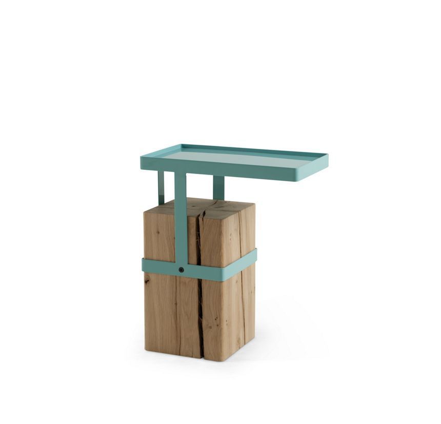 Придиванный столик в стиле лофт Roche Bobois Tandem End Table