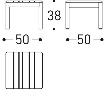 Журнальный столик Varaschin Barcode 2185, 2186