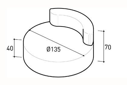 Дизайнерское кресло Varaschin Belt 221P3, 221P5