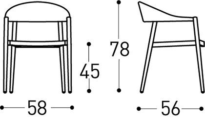 Дизайнерское кресло Varaschin Сlever 2296, 2298, 2293