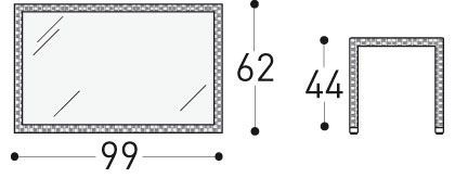 Небольшой столик Varaschin Lotus 3975, 3976