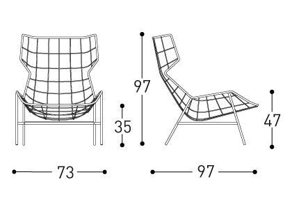 Дизайнерское кресло Varaschin Summer Set 2427, 2427C