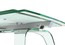 Обеденный стол из гнутого стекла Roche Bobois Agape Dining Table