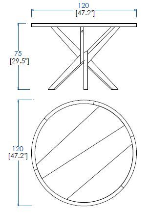 Дубовый обеденный стол Roche Bobois Jane Dining Table