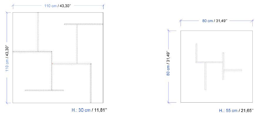 Обеденный стол на стеклянной базе Roche Bobois Diapo Dining Table